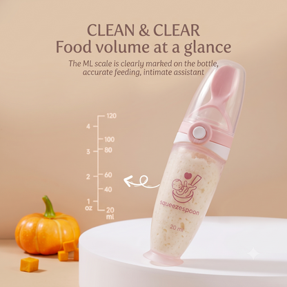 Baby Spoon Feeder with lock  (125ml)