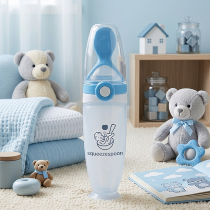 Baby Spoon Feeder with lock  (125ml)