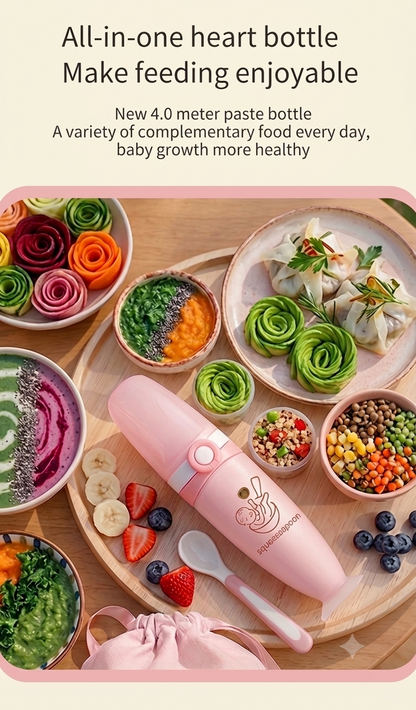 Baby Spoon Feeder with lock  (125ml)