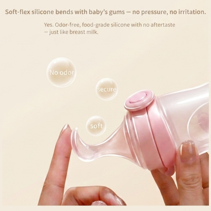 Baby Spoon Feeder with lock  (125ml)